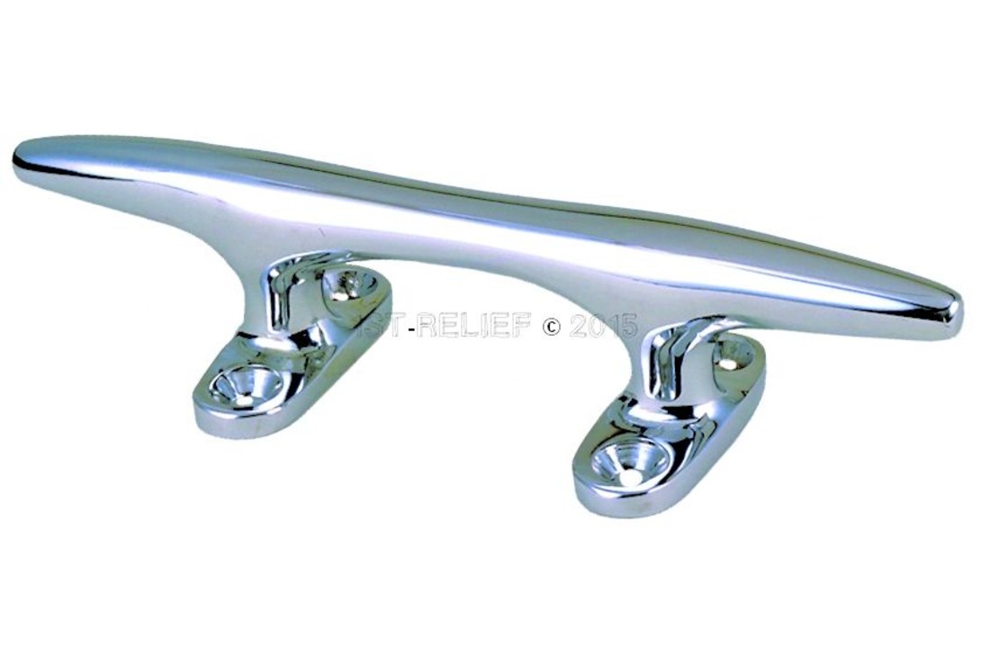 Klampe offene Basis (8 "bis 15") in verchromt oder Marinium