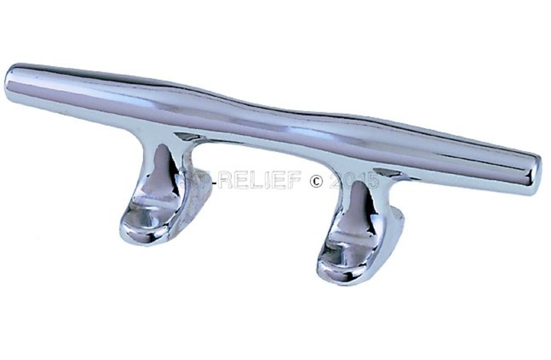 Kikker open basis (4 ", 6" en 8 ") verchroomd