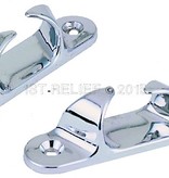 Perko 3 Chrome-Plated Zinc Closed-Base Cleat Pair