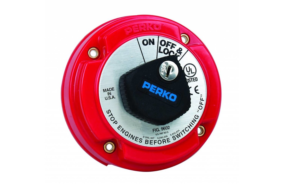 Medium Main Battery Disconnect Switch (optional with Alternator Field