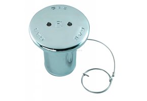 Spare cap with O-ring; for gasoline fill pipe or diesel fill pipe; for 2" hose