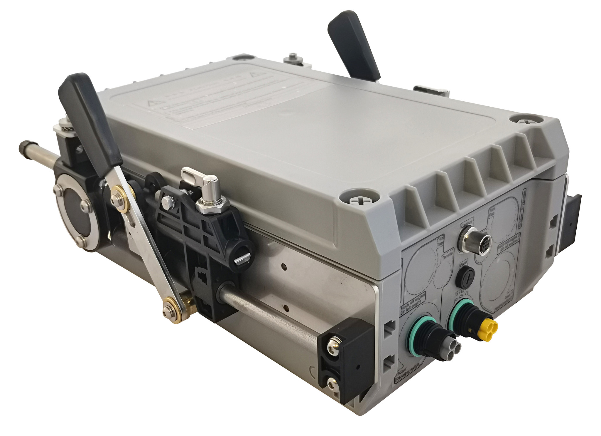 Control de motor de una sola nave (1 x acelerador, 1 x engranaje)