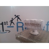 7x3" LED Cabin Zoeklicht (12 - 24 VDC / 38 W) met lamp, afstandsbediening en kabel