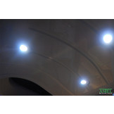 Lampe LED INTENSA-MRM0110 carré 48 mm