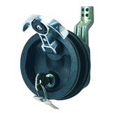 “T” - handvat opbouw slot wit alle cam bar opties