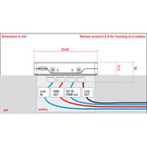 Controller DMX512 DLC-4 per il controllo dell'illuminazione del tuo yacht (1 zona)