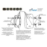 Equator MSR1280 compacte ultradunne LED-onderwaterlamp