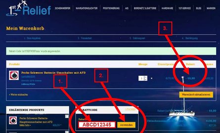 Discount / Rabatt Code