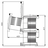 Navigatielicht / Lantaarn 760 - Heklicht