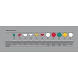 Luce di navigazione / lanterna 760 - luce di segnalazione rossa