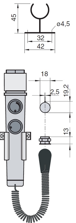 ZÖLLNER ZETFON 300/310 – Tromba elettronica con unità microfono opzionale