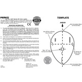 Feu bicolore 12 VDC - montage horizontal