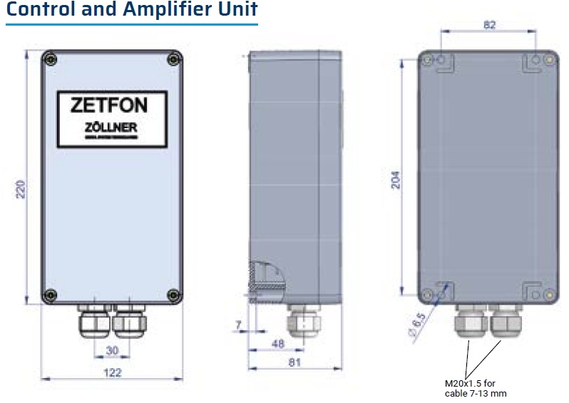 ZÖLLNER ZETFON 120/330K – Electronic Shiphorn (low tone) - 1st-Relief
