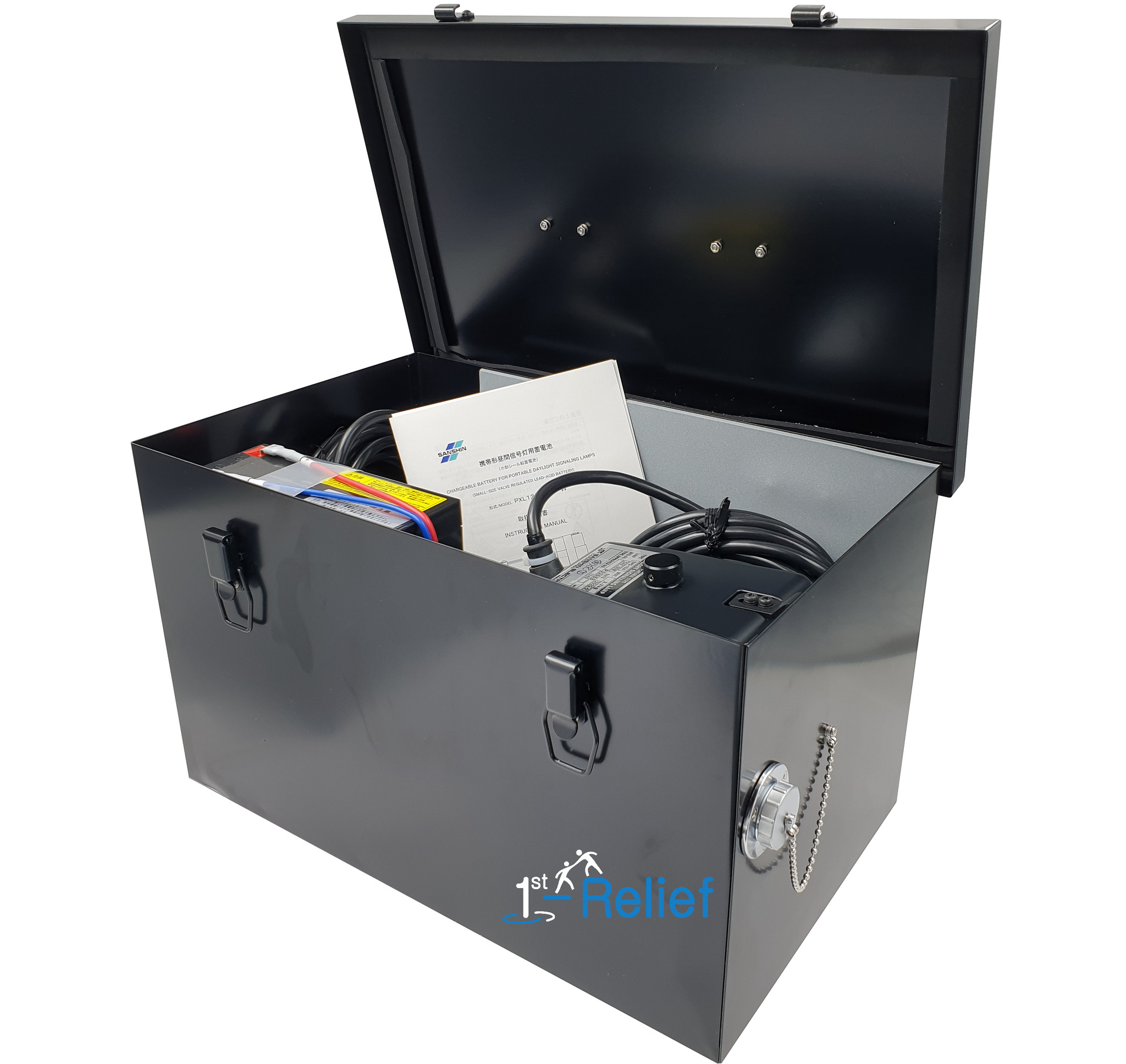 Lampada di segnalazione diurna portatile ALDIS; lampada Morse 24V, 60W, SOLAS (omologata)