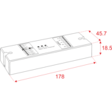 Atenuador DMX512 Play-III LED RGBW DMX
