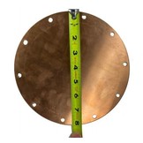 Diafragma, buitendiameter 8 inch, #3 luchthoorn per tekening 3-1670