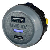 USB-A and / or USB-C - Charger for Smartphones on board of a yacht (12 / 24 VDC)