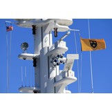 F-3 Cuerno de barco cromado, tono de campana (yates de 20 m a 75 m)
