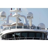 F-3 Cuerno de barco cromado, tono de campana (yates de 20 m a 75 m)