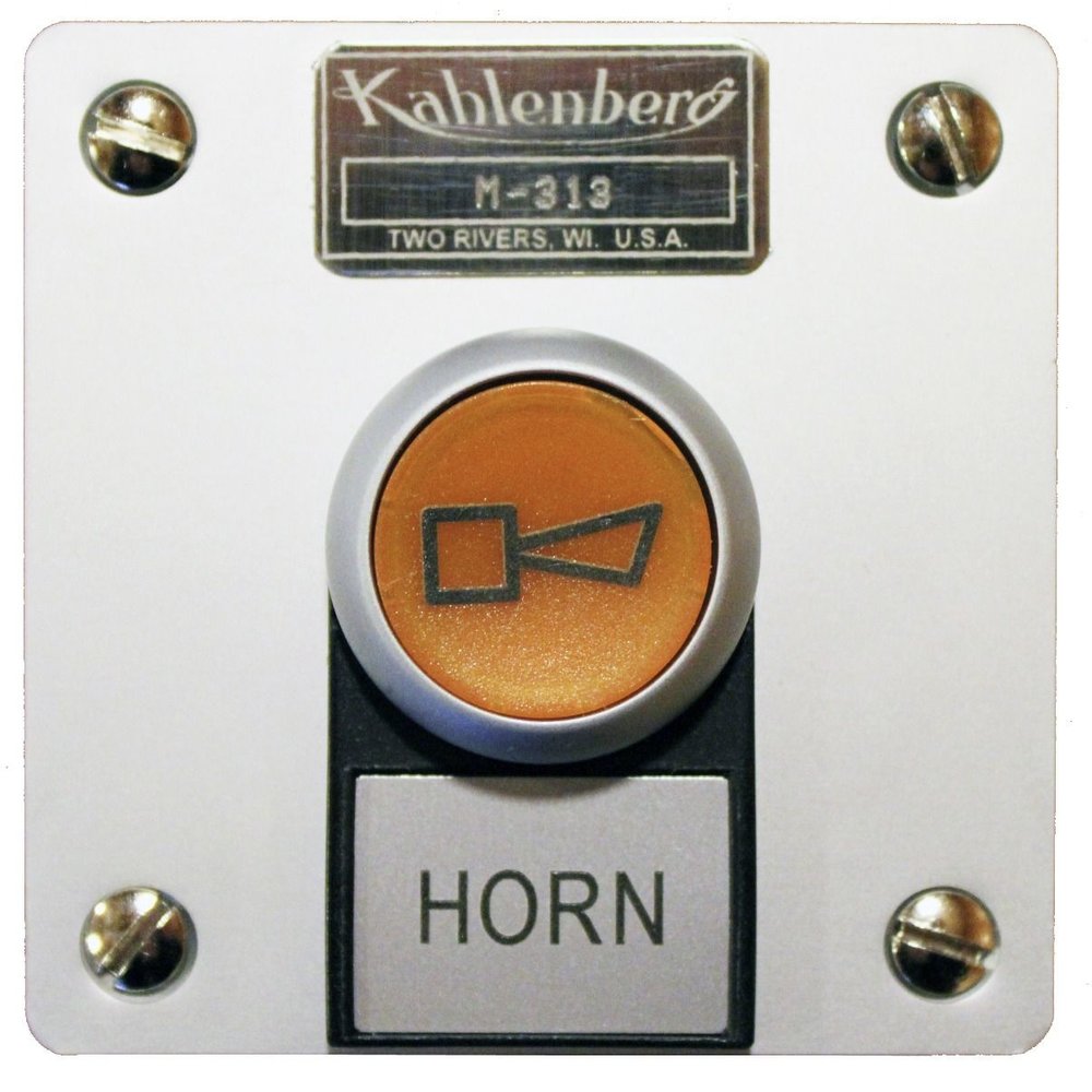 Model M313 Illuminated Push Button, Horn, Flush Mount 1stRelief