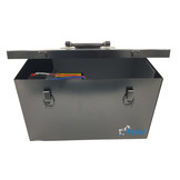 Containerdoos en batterij voor ALDIS draagbare lamp