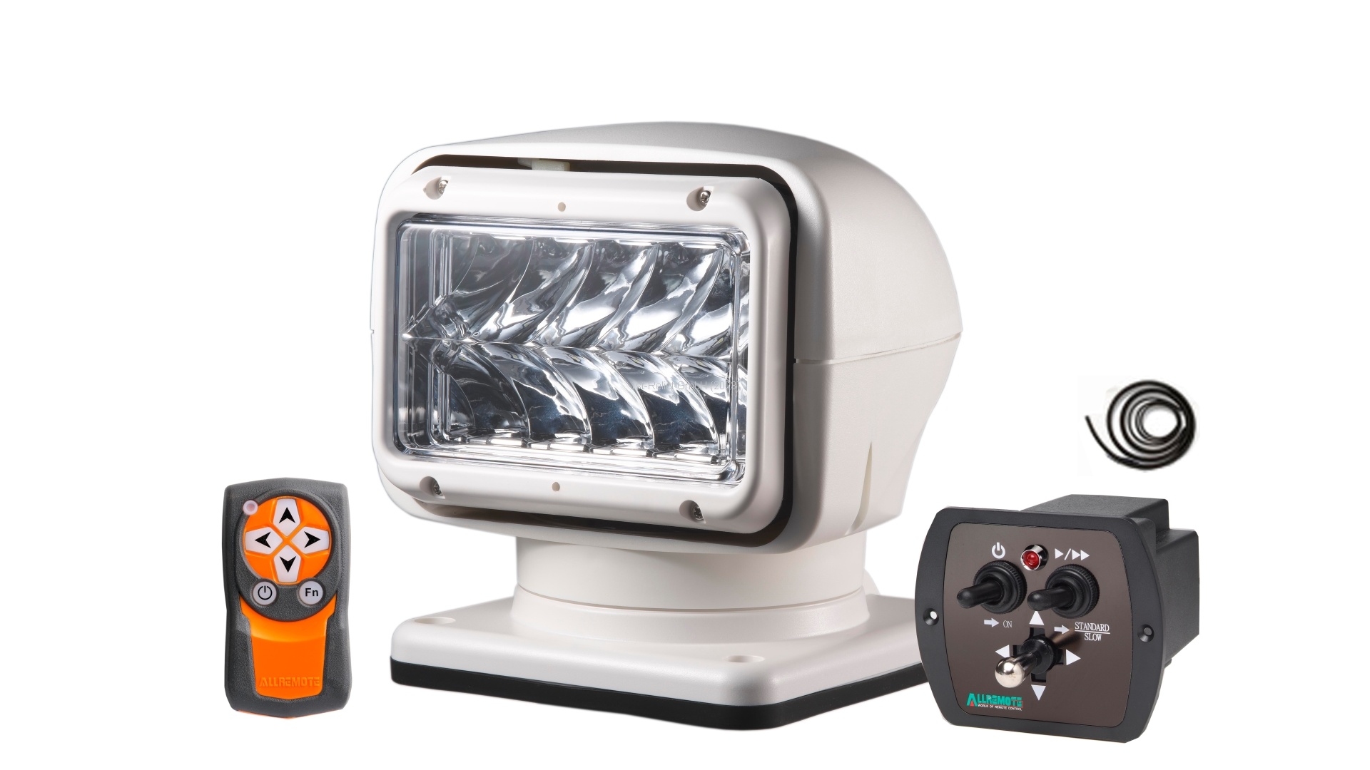 6-Zoll-LED-Kabinensuchscheinwerfer mit drahtloser Steuerung (12 - 24 VDC) -  1st-Relief