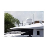 Bocina de aire para barco T-3A cromada, tono de campanilla (yates de 20 m a 75 m)