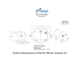 M-189 2 x Luftbehälter-Kit, 60 Gallonen (226 Liter)