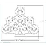 Tromba musicale modello 02M, per imbarcazioni da 65 a 246 piedi, (da 20 a 75 metri)
