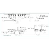 Klaxon musical à air modèle 02M, pour bateaux de 65 à 246 pieds (20 à 75 mètres)