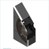 Concrete Pool Niche LCPN for installation with ceramic tile finish.