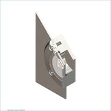 Niche for weld mounting in  Pool LWMN