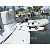Davit (tilting) for Rigid Inflatable Boats  with wheels (3rd generation)