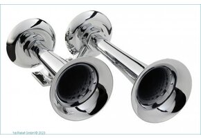 D-2-CH Scheepshoorn chroom - Set