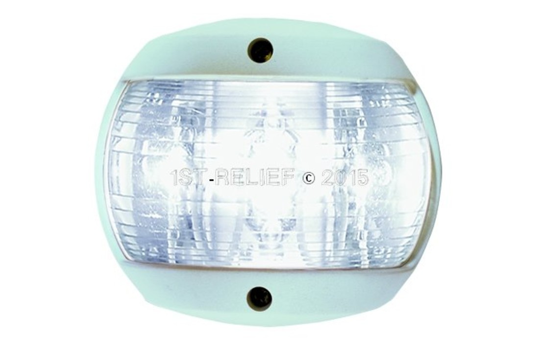 Luz de navegación LED para montaje vertical - Tope (blanco)