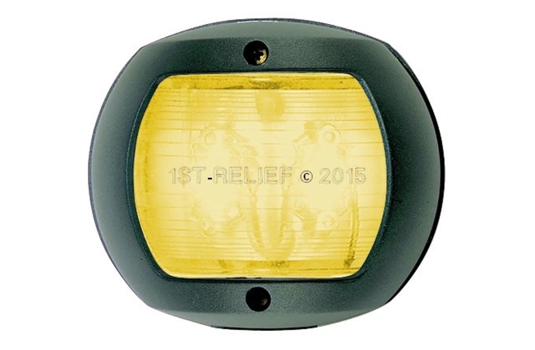 Luz de navegación LED para montaje vertical - Luz de remolque (amarilla)