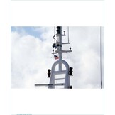 T-2 Bocina de aire para barcos cromada, tono de timbre (yates de 20 m a 75 m)