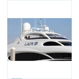Avertisseur pneumatique T-2 Ship chromé, Chime Tone (Yachts de 20 m à 75 m)