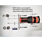 VersaChock – Yacht-Windenplatten-Set für elektrische Winden