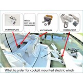 VersaChock - Kit piastra verricello yacht per verricelli elettrici