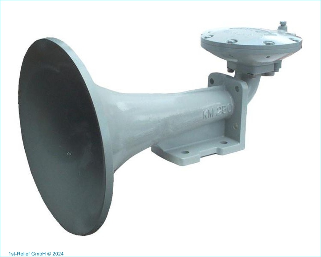 Tromba pneumatica monotono KM-250 per navi da 75 a 200 metri