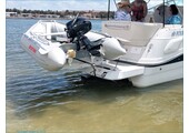 Kantelbare davits voor zachte opblaasbare boten 3e generatie