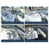 Davit (tilting) for Rigid Inflatable Boats  with wheels (3rd generation)