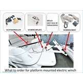 Kippbare Davits für Soft Inflatable Boats 3. Generation