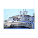 Bocina de aire para barco con timbre cromado T-1, yates (de 20 a 75 metros)
