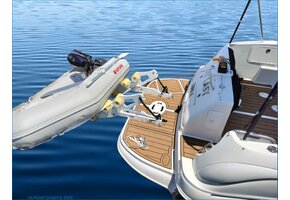 Davier robuste (inclinable) pour bateaux