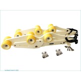 Heavy Duty Davit (kantelbaar en met wielen) voor boten