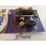 Cabindoor - Rim Lock Set (Lever and Knob, key lockable)