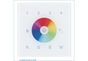 DMX512 Controller Play-XV Wall Panel RGBW with WiFi Access