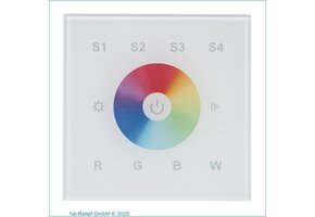 DMX512-Controller Play-XV Wall Panel RGBW mit RF-Zugang